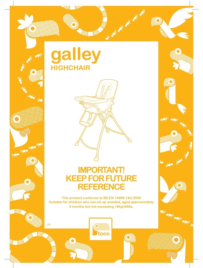 Toco galley instructions