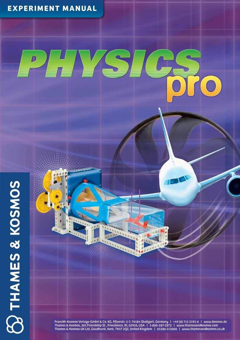 Thames & Kosmos PHYSICS pro User manual