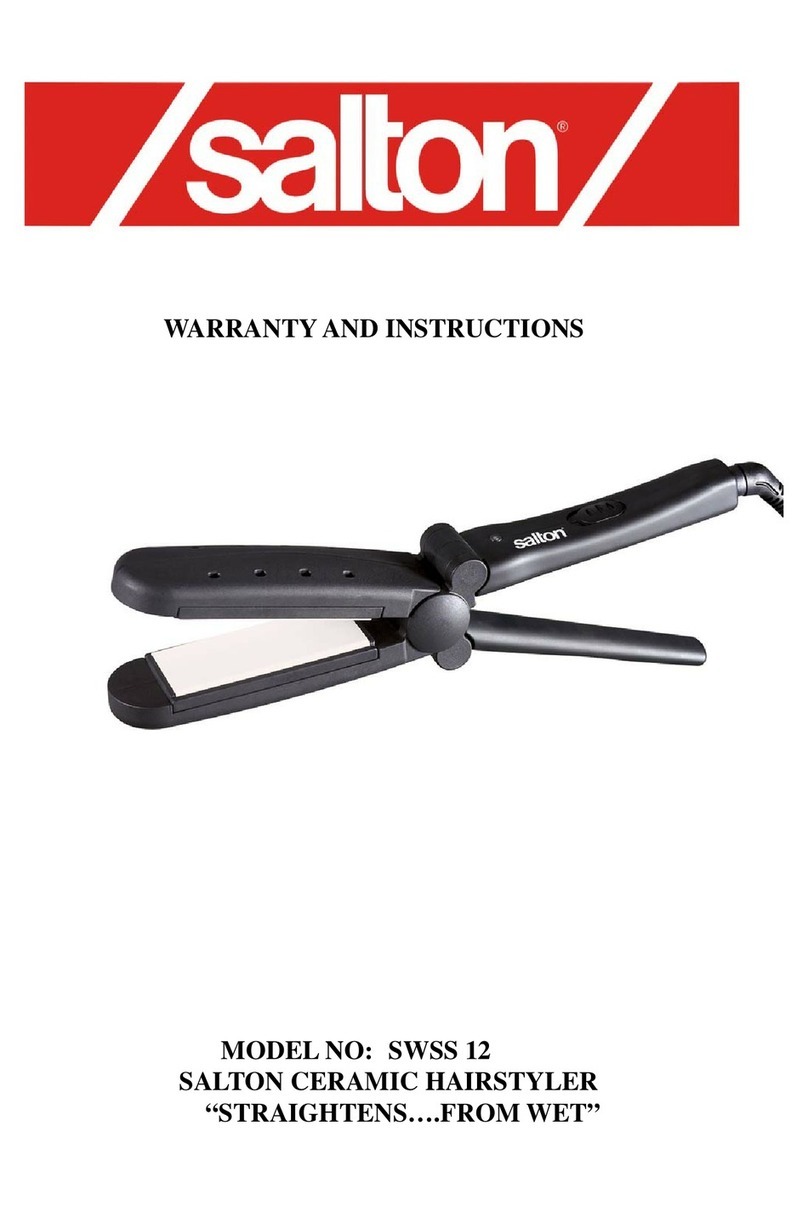 Salton SWSS 12 Guide
