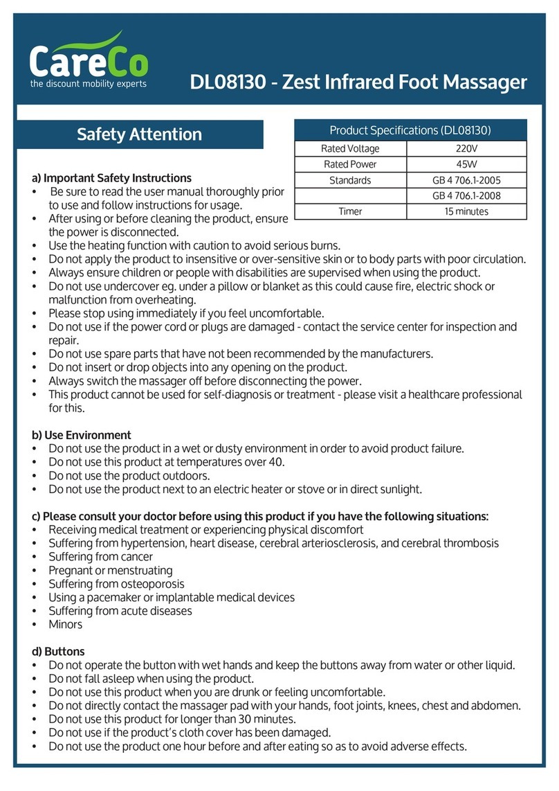 CareCo DL08130 User manual