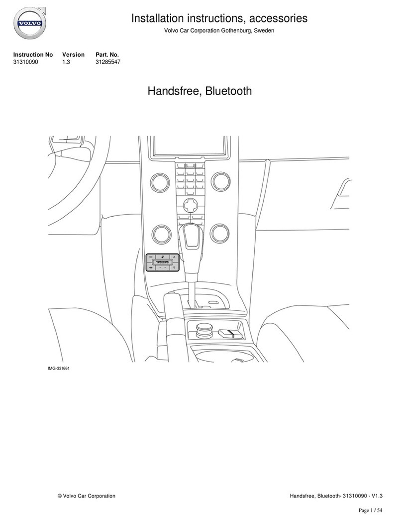 Volvo 31285547 User manual