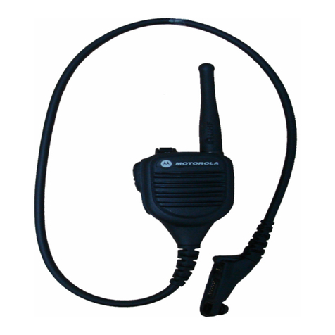 Motorola PMMN4041 User manual