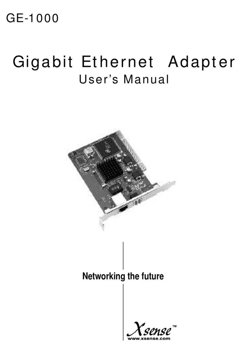 Xsense Connectivity GE-1000 user manual