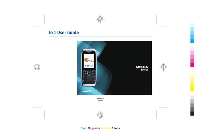 Nokia E51 - Smartphone 130 MB User manual