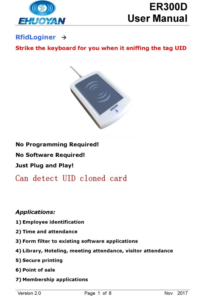 EHUOYAN ER300D user manual