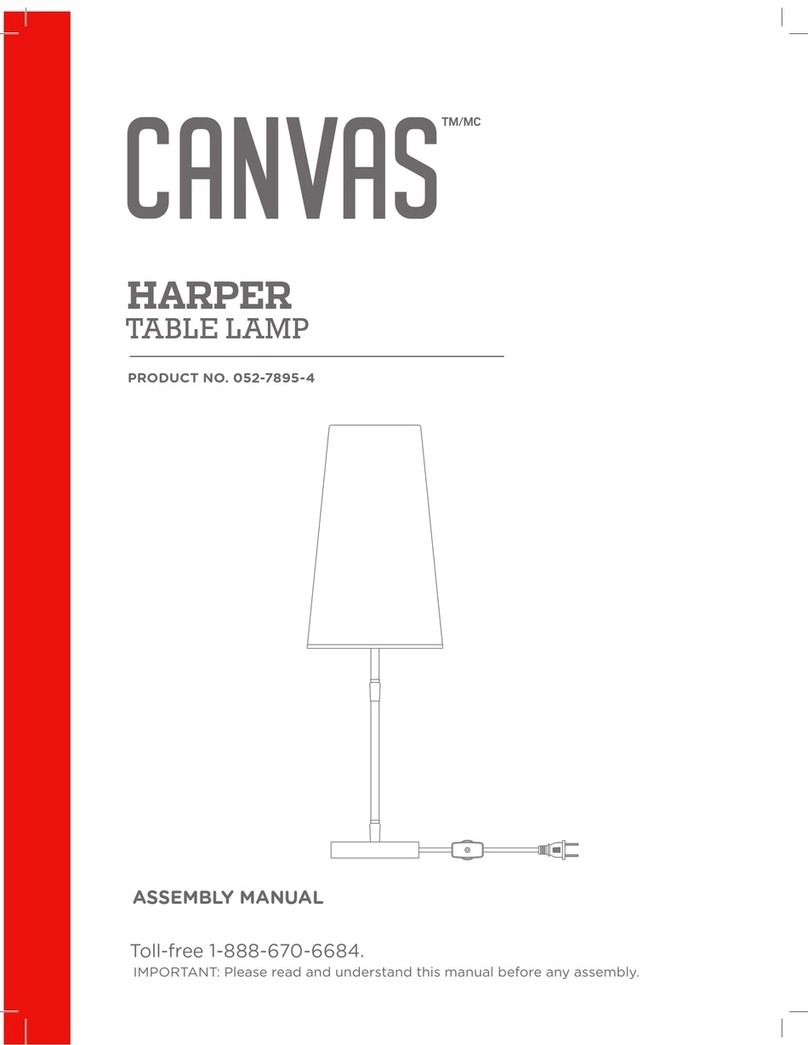 Canvas 052-7895-4 Assembly manual