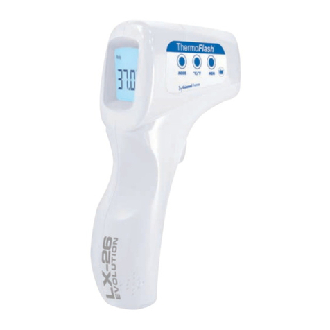 VISIOMED THERMOFLASH LX-26 User manual