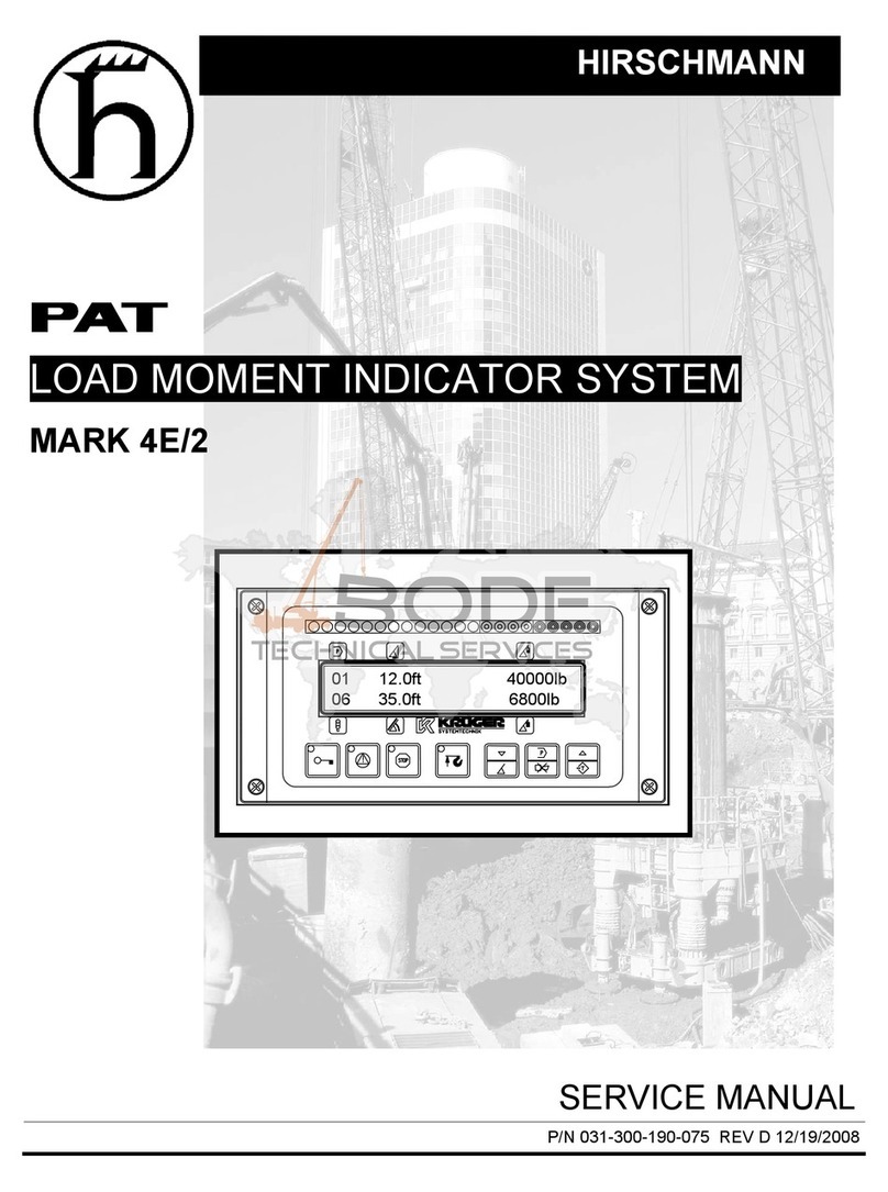 Hirschmann MARK 4E/2 Service manual