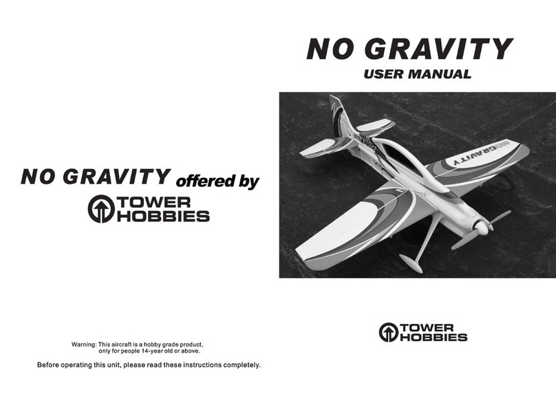Tower Hobbies NO GRAVITY user manual