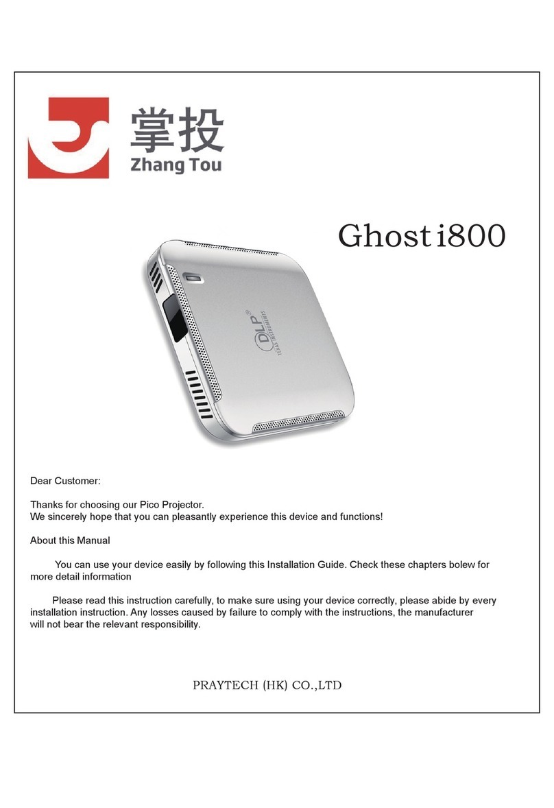 PRAYTECH Ghost i800 manual