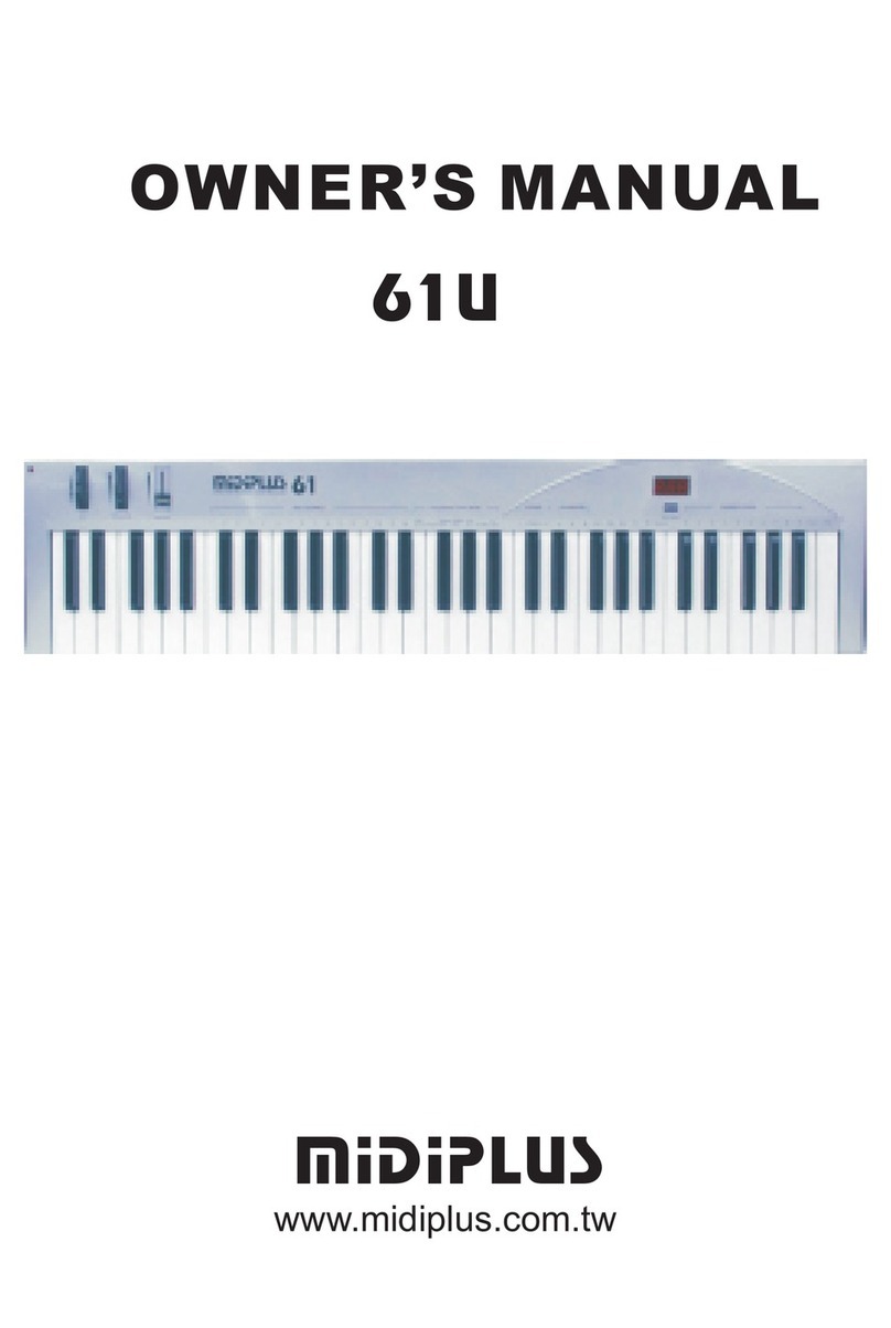 midiplus 61U User manual