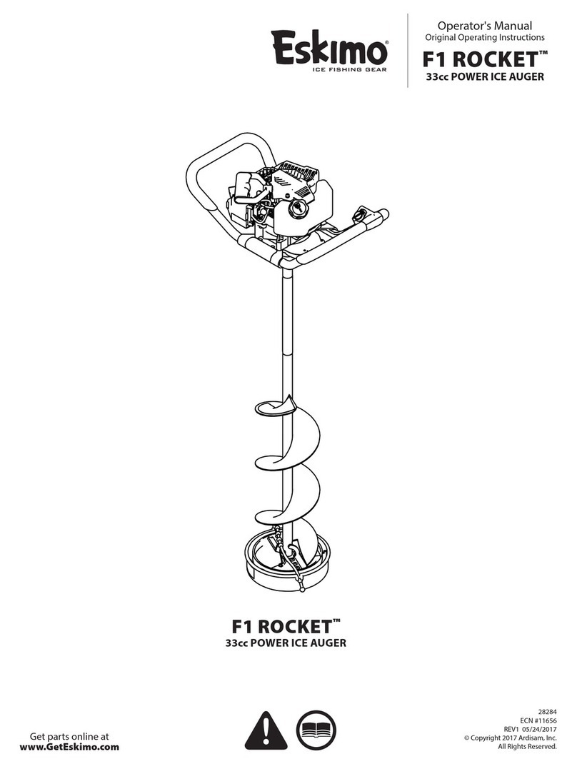 Eskimo F1 ROCKET Operator's manual