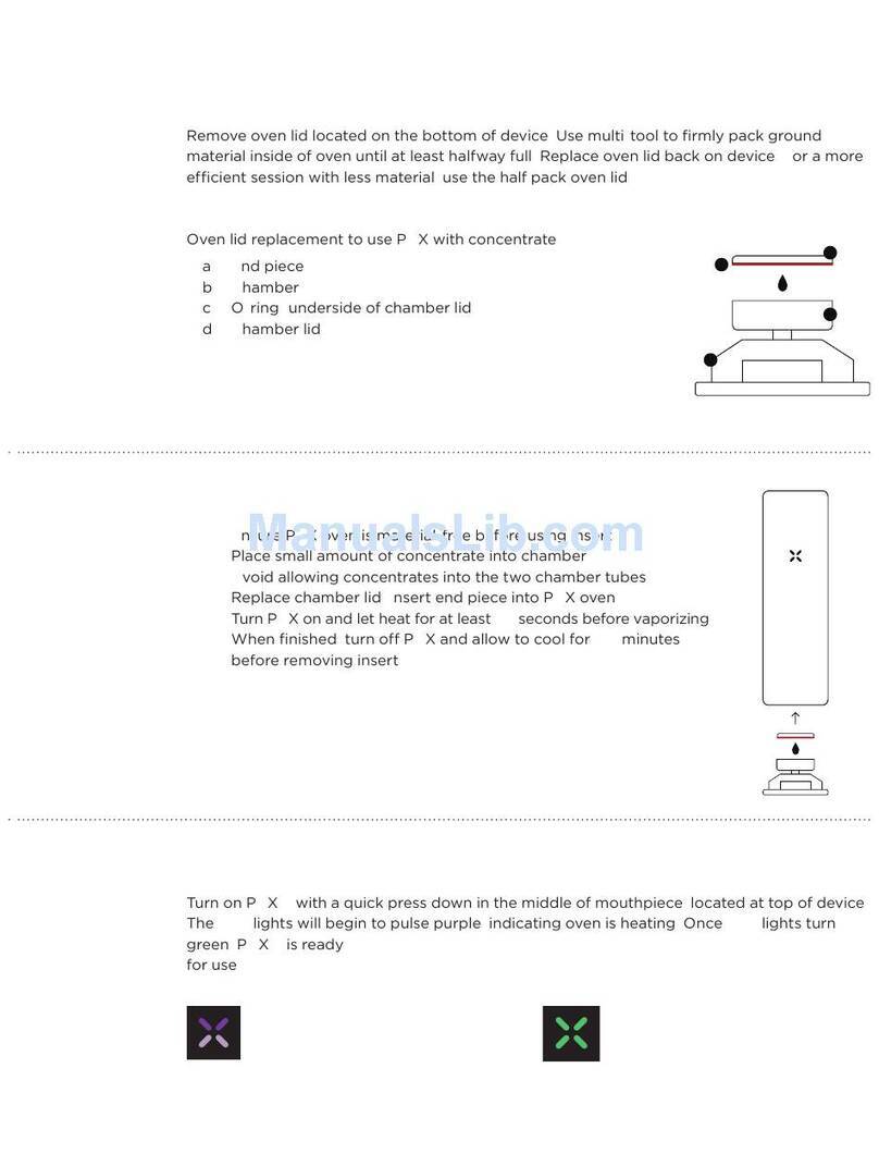PAX 3 quick start guide