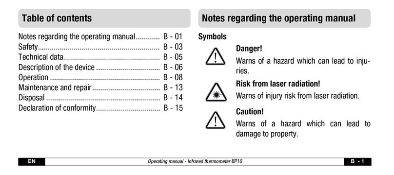 Trotec BP10 User manual