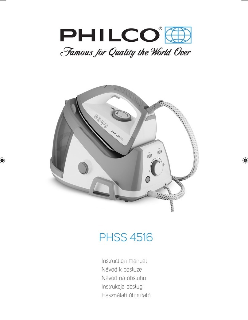 Philco PHSS 4516 instruction manual