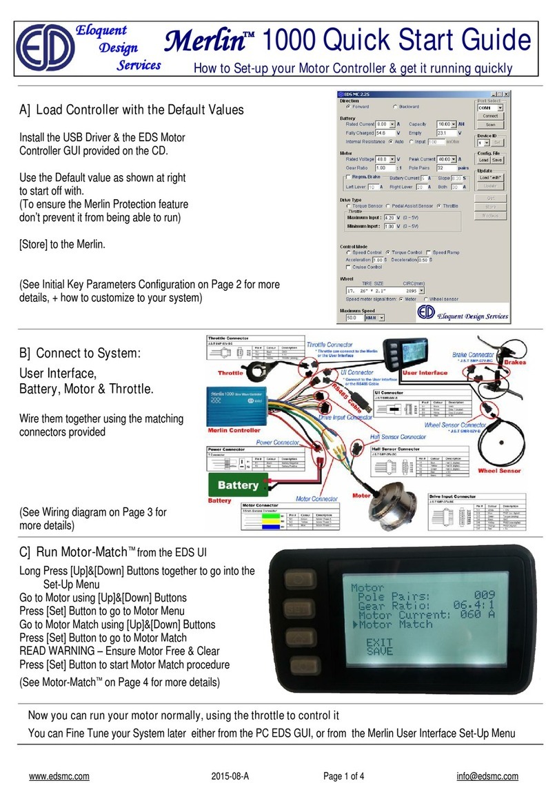 EDS Merlin 1000 quick start guide