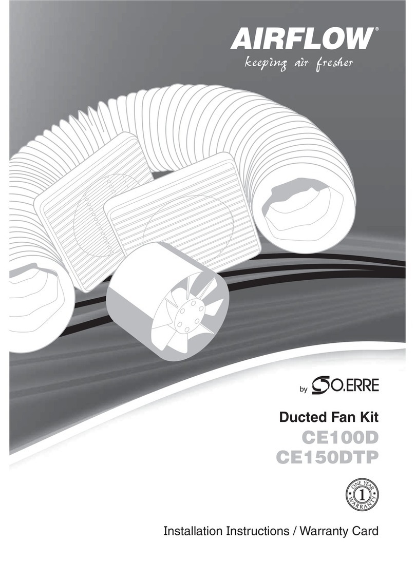 Airflow CE100D User manual