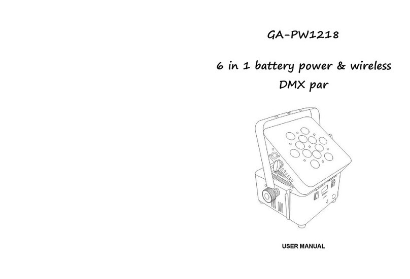 gagalight GA-PW1218 user manual