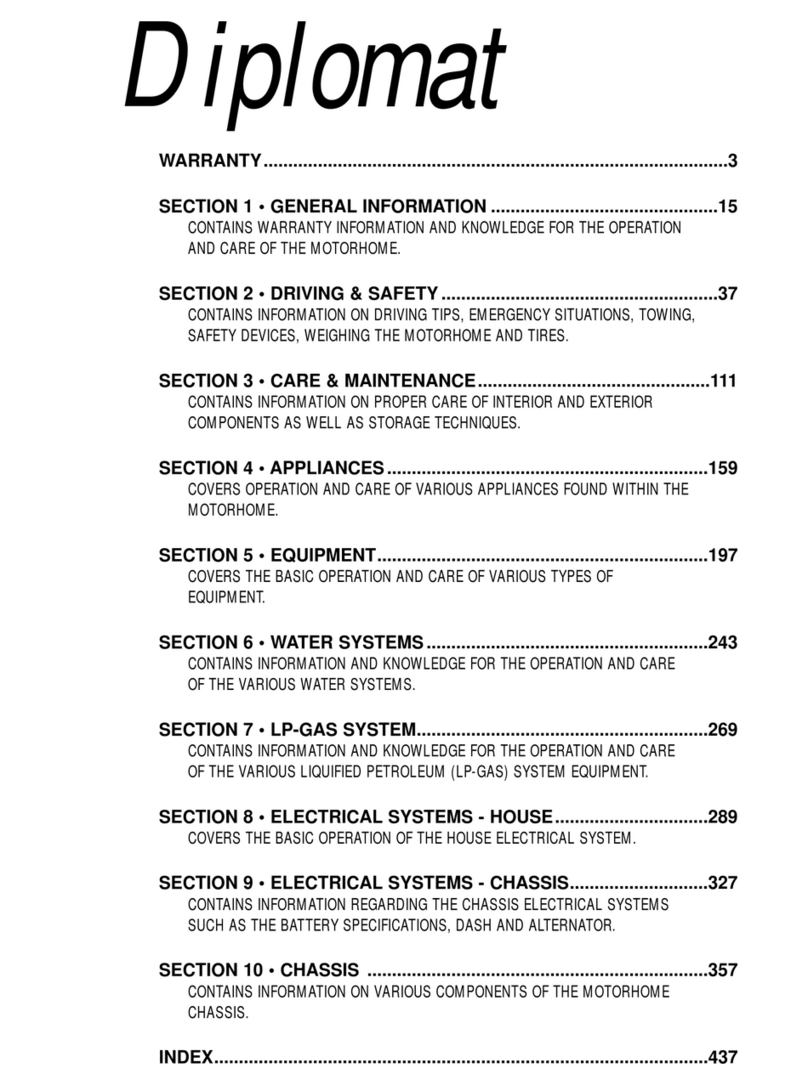 Monaco DIPLOMAT 2004 User manual