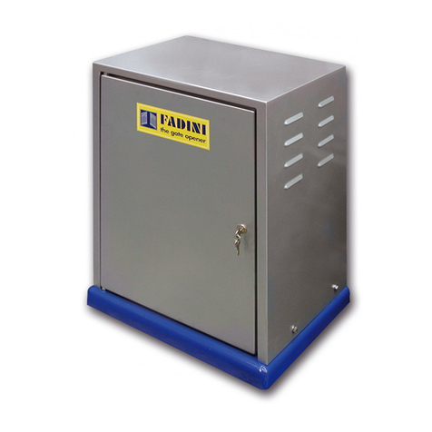 fadini FIBO 300 installation manual