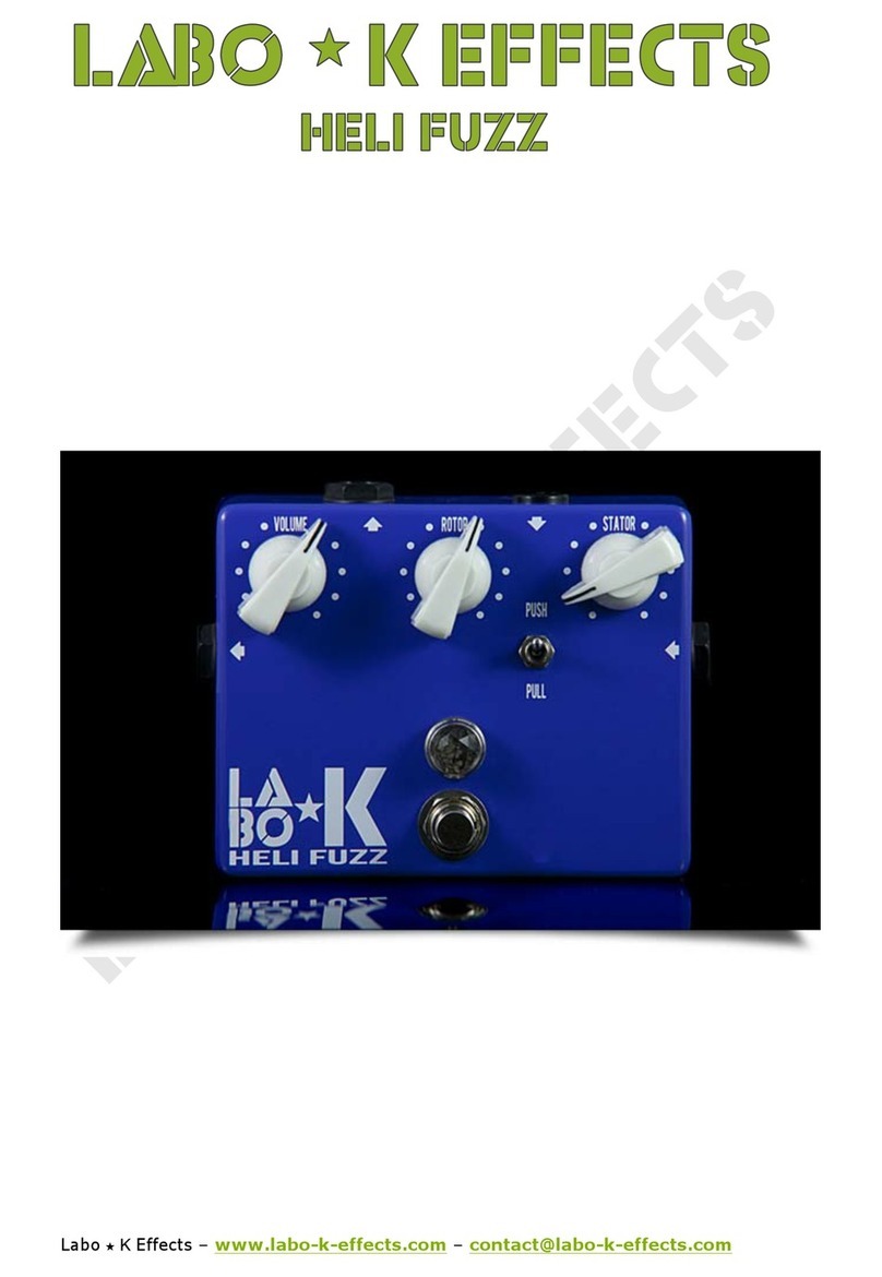 Labo K Effects Heli Fuzz manual