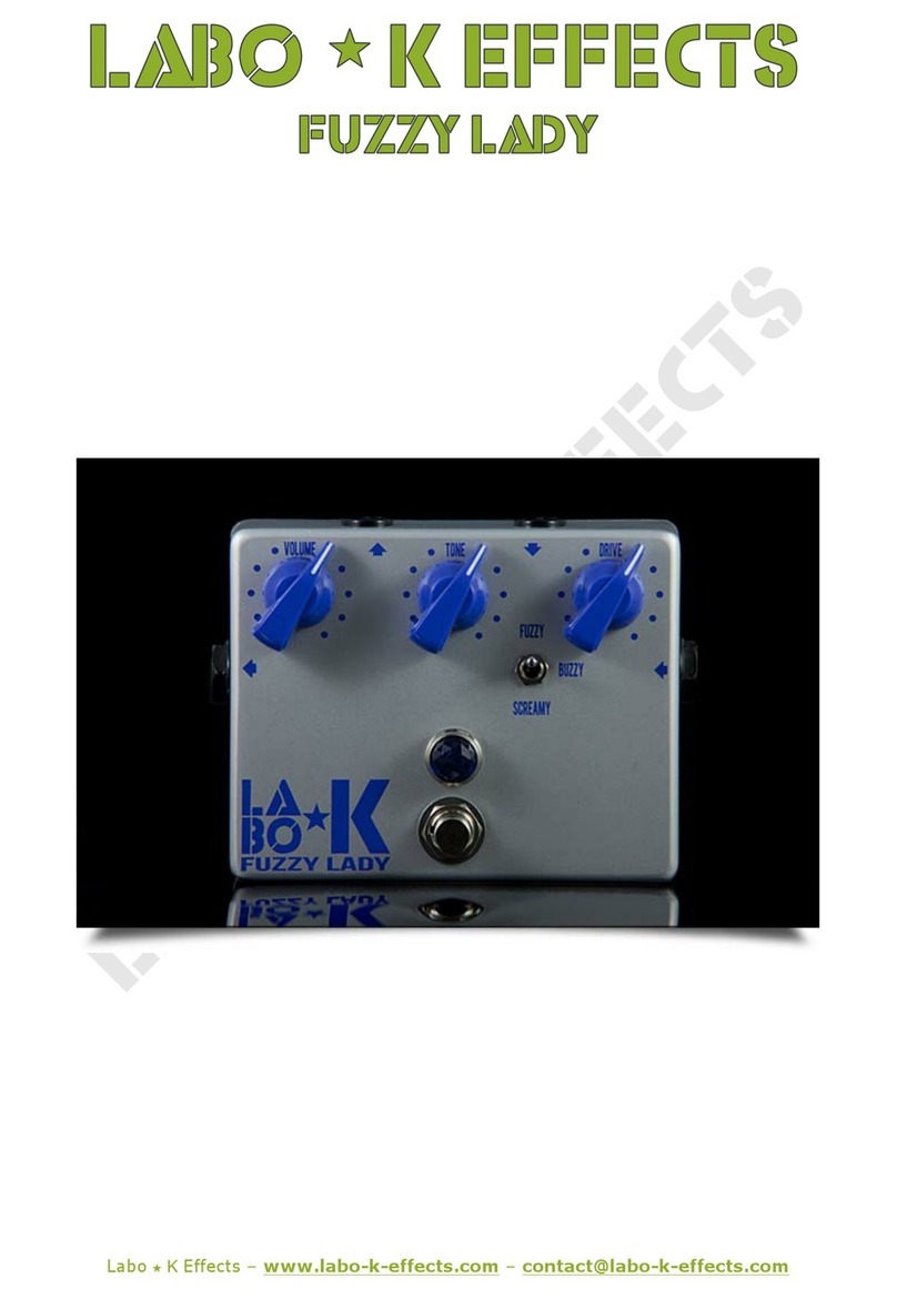 Labo K Effects Fuzzy Lady manual