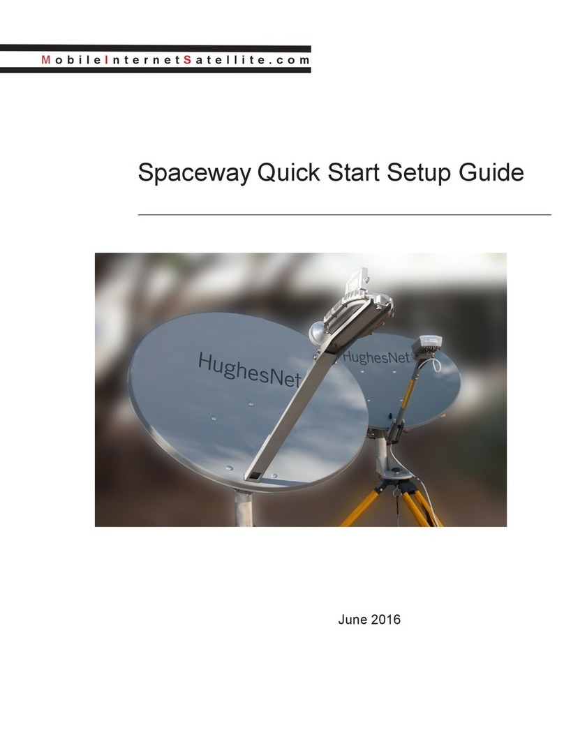 Hughes Network Spaceway Quick start setup guide Hughes Network Spaceway Quick start setup guide