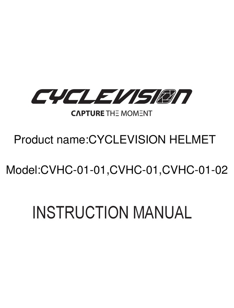 Cyclevision EDGE CVHC-01-01 instruction manual