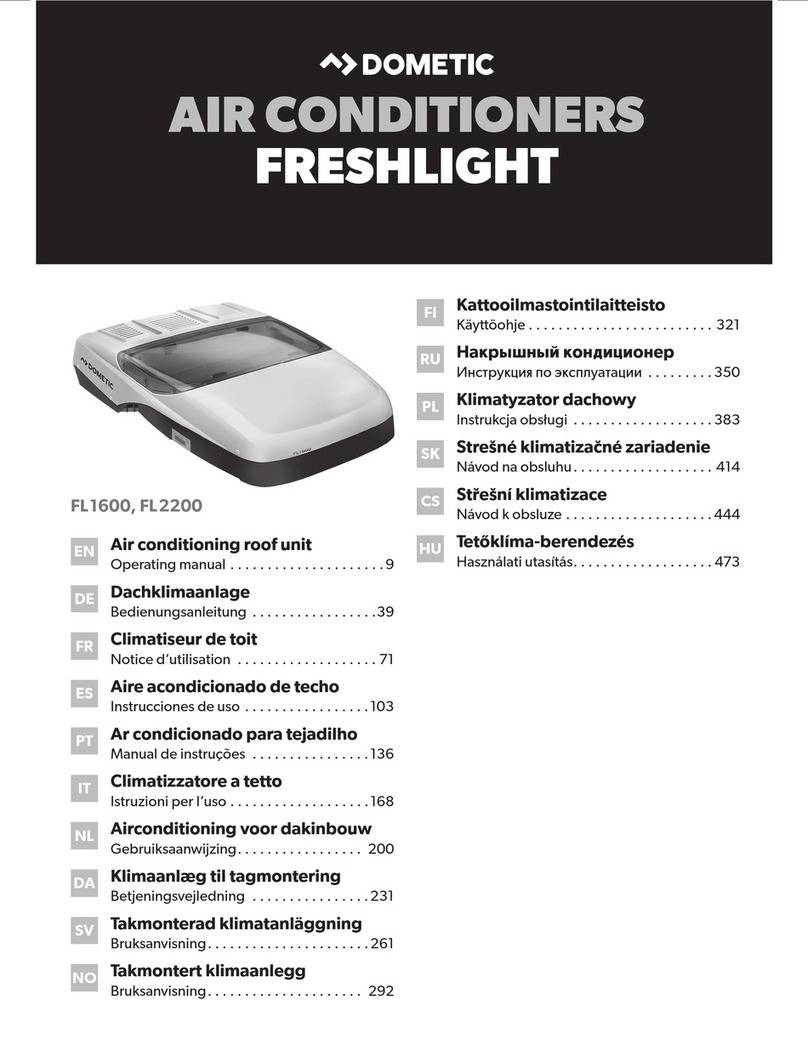 Dometic FL 1600 User manual