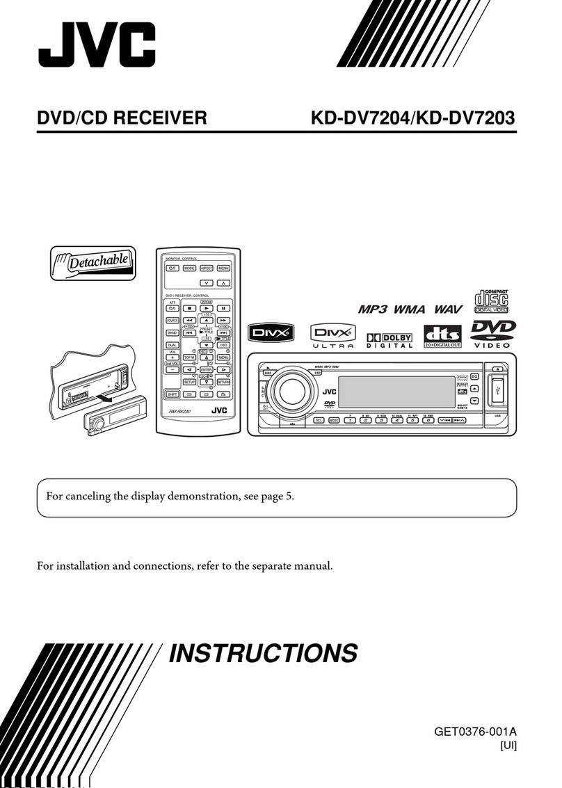 JVC KD-DV7203 User manual