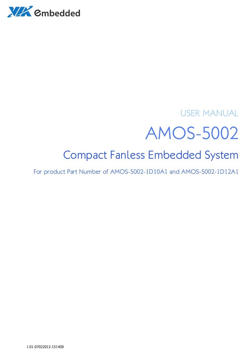 VIA Technologies AMOS-5002 user manual VIA Technologies AMOS-5002 user manual