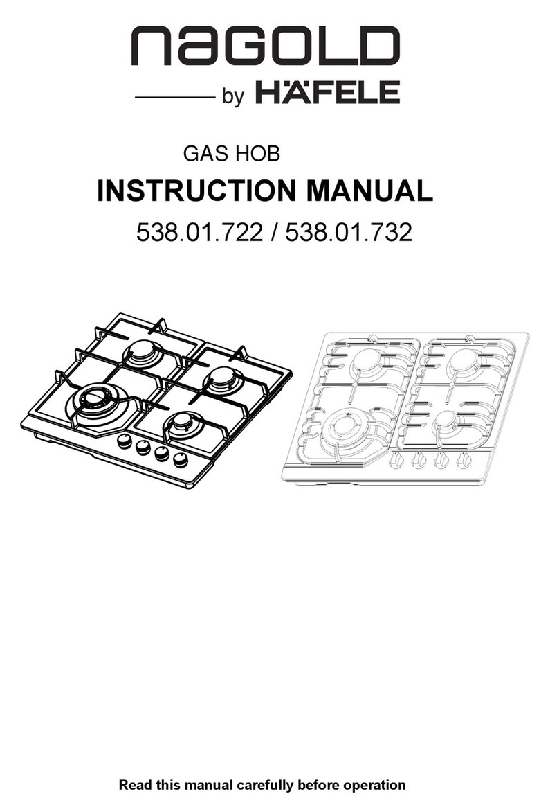 Hafele nagold 538.01.722 instruction manual