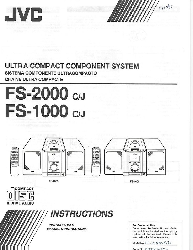 JVC FS-1000 User manual