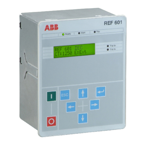 ABB REF601 User manual