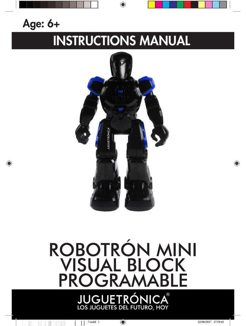 Juguetronica ROBOTRON MINI instruction manual