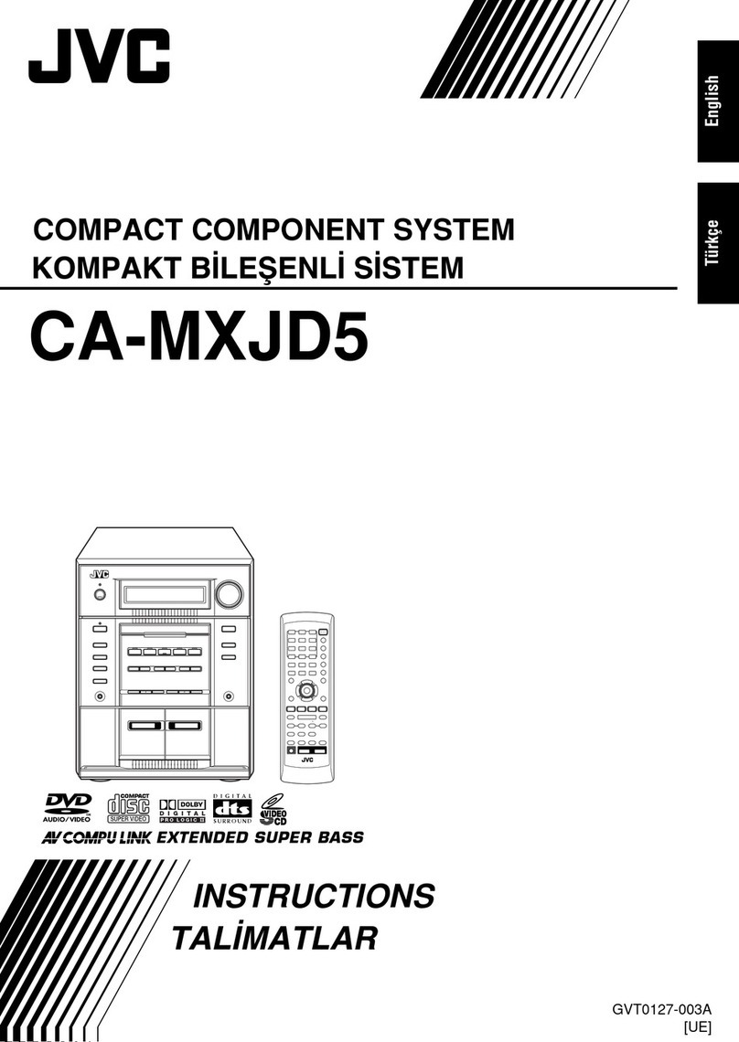 JVC CA-MXJD5 User manual