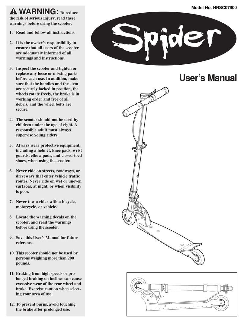 SPIDER HNSC07900 user manual
