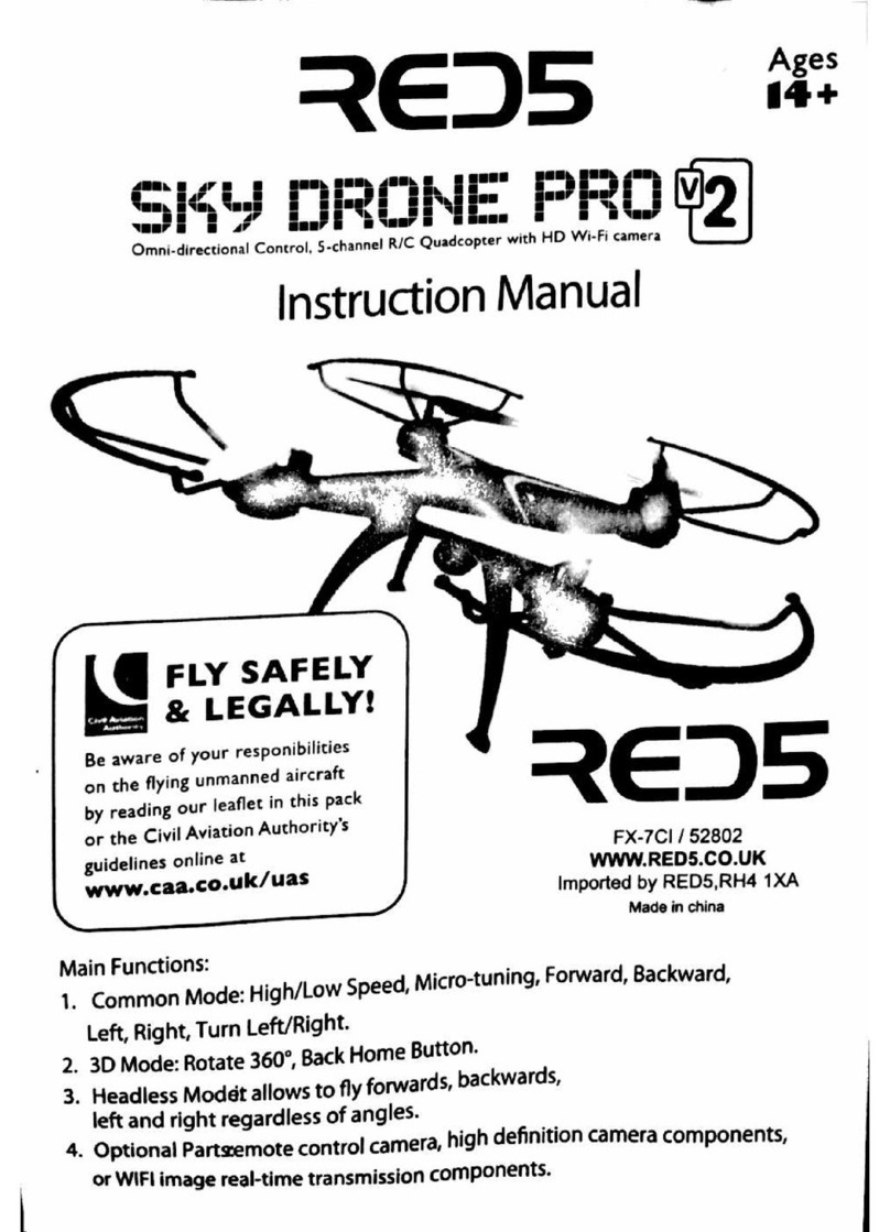 RED5 Sky Drone Pro V2 User manual