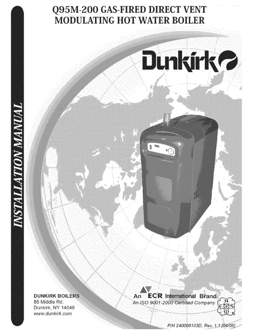 Dunkirk Q95M-200 installation manual