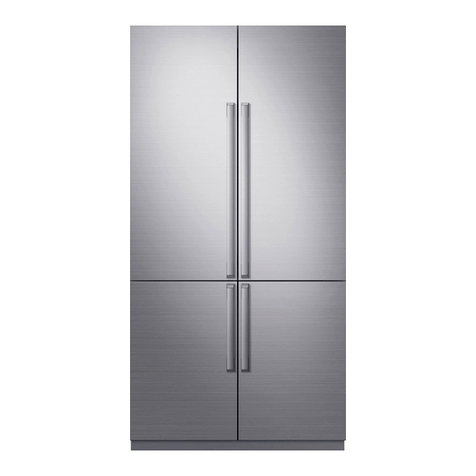 Dacor DRF42 series installation instructions
