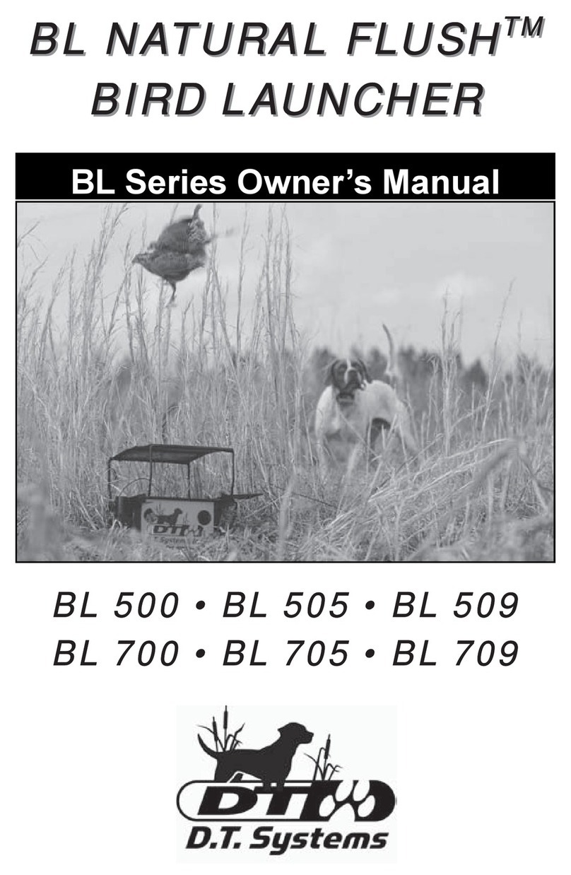 D.E. Systems BL 500 User manual