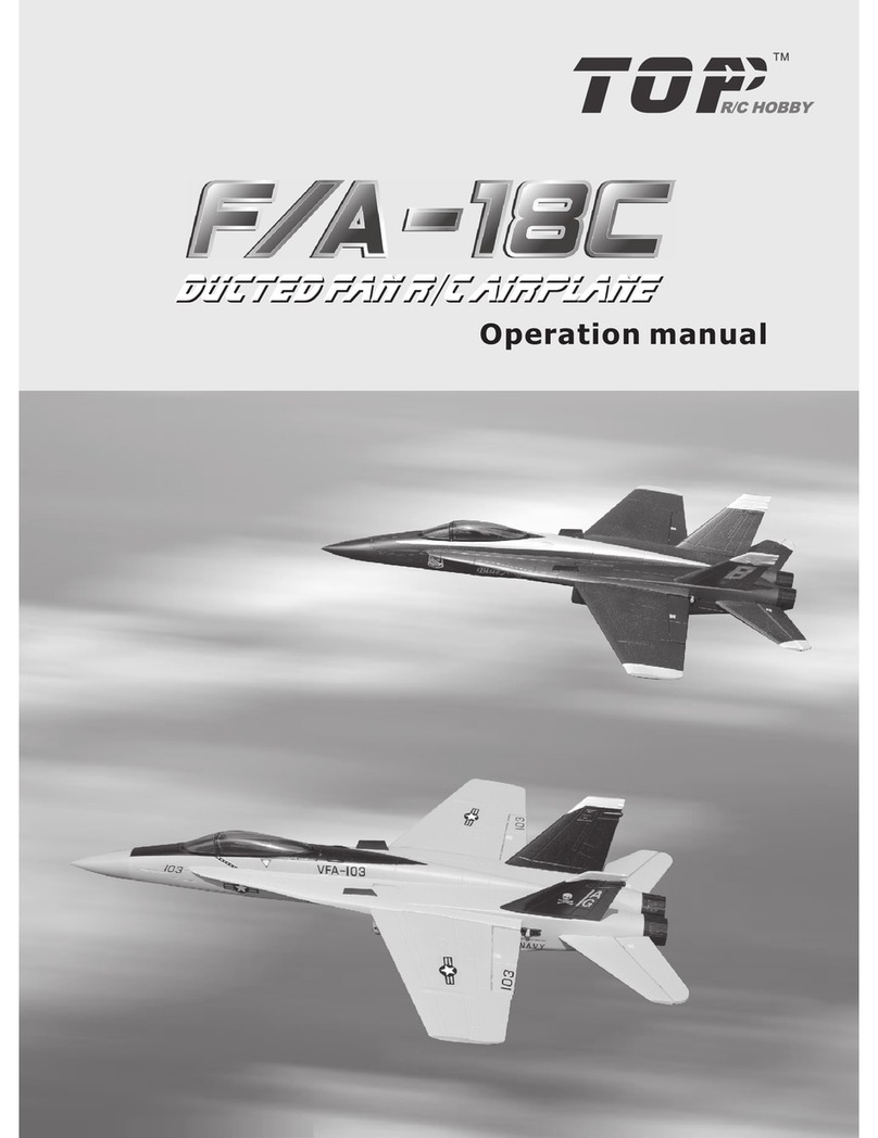 Top RC F/A-18C Operation manual