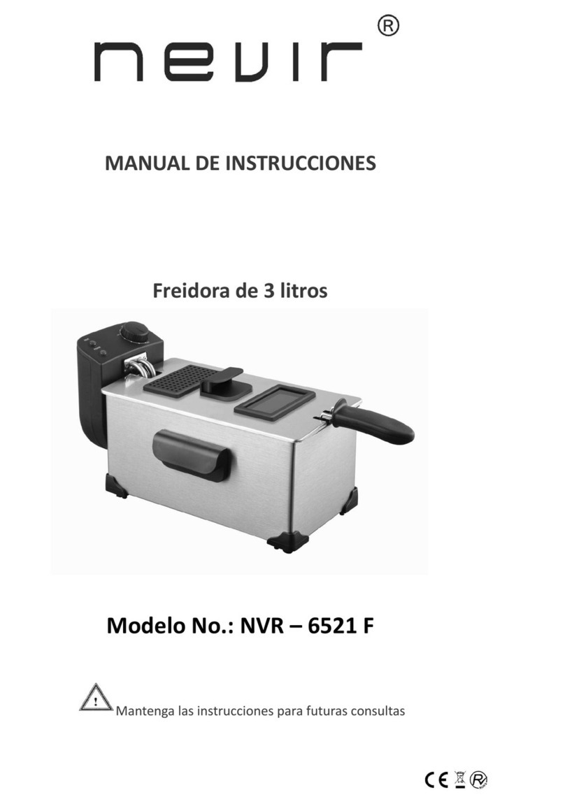 Nevir NVR-6521 F instruction manual