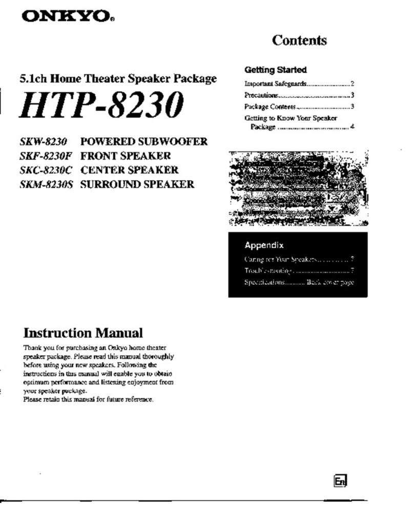 Onkyo HTP-8230 instruction manual