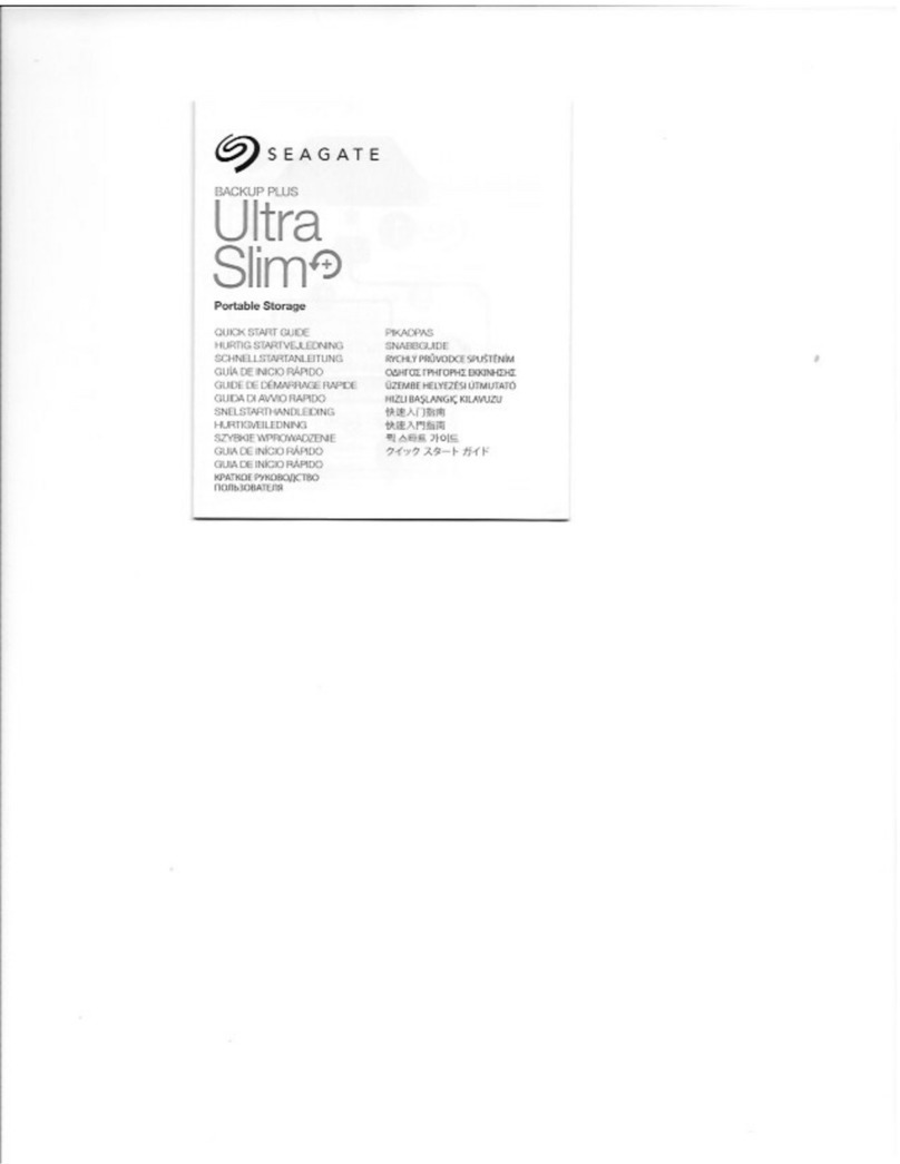 Seagate Backup Plus Ultra Slim+ quick start guide Seagate Backup Plus Ultra Slim+ quick start guide