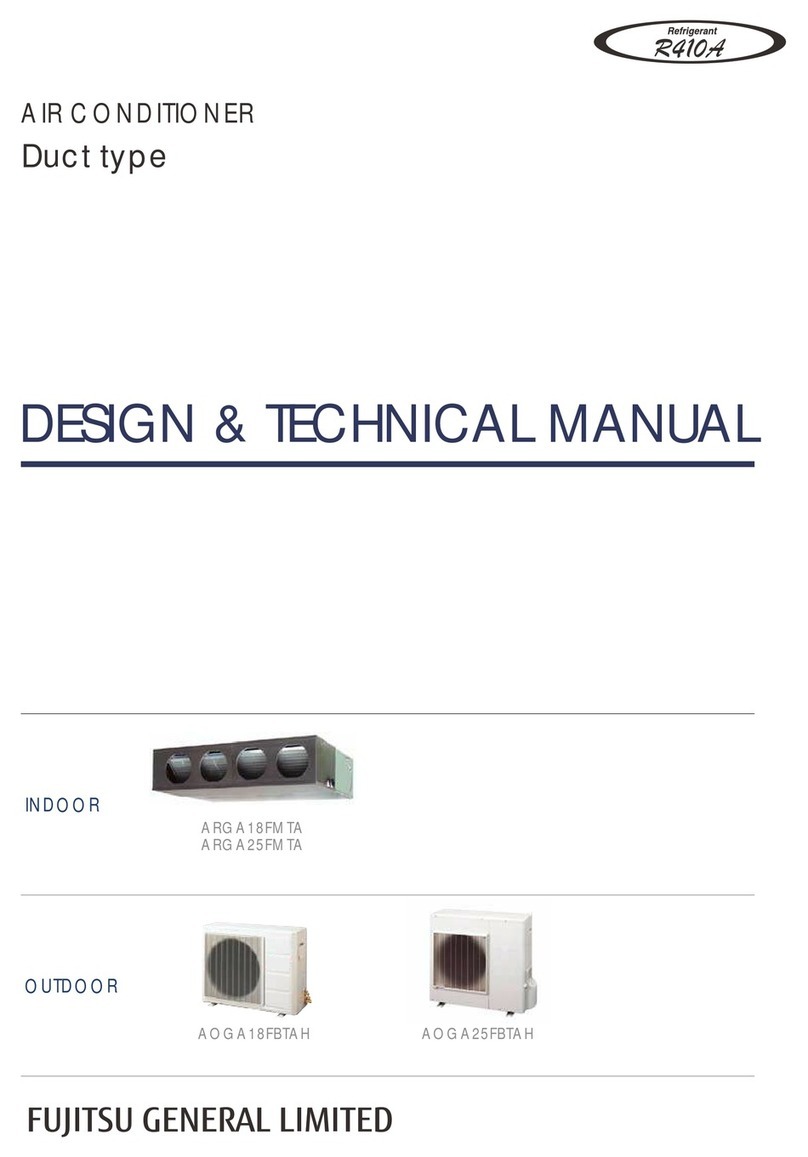 Fujitsu ARGA18FMTA Service manual