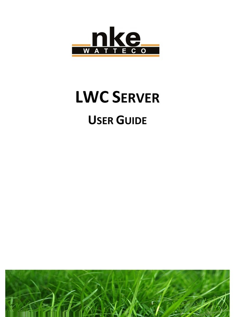 Nke Watteco LWC Server user guide