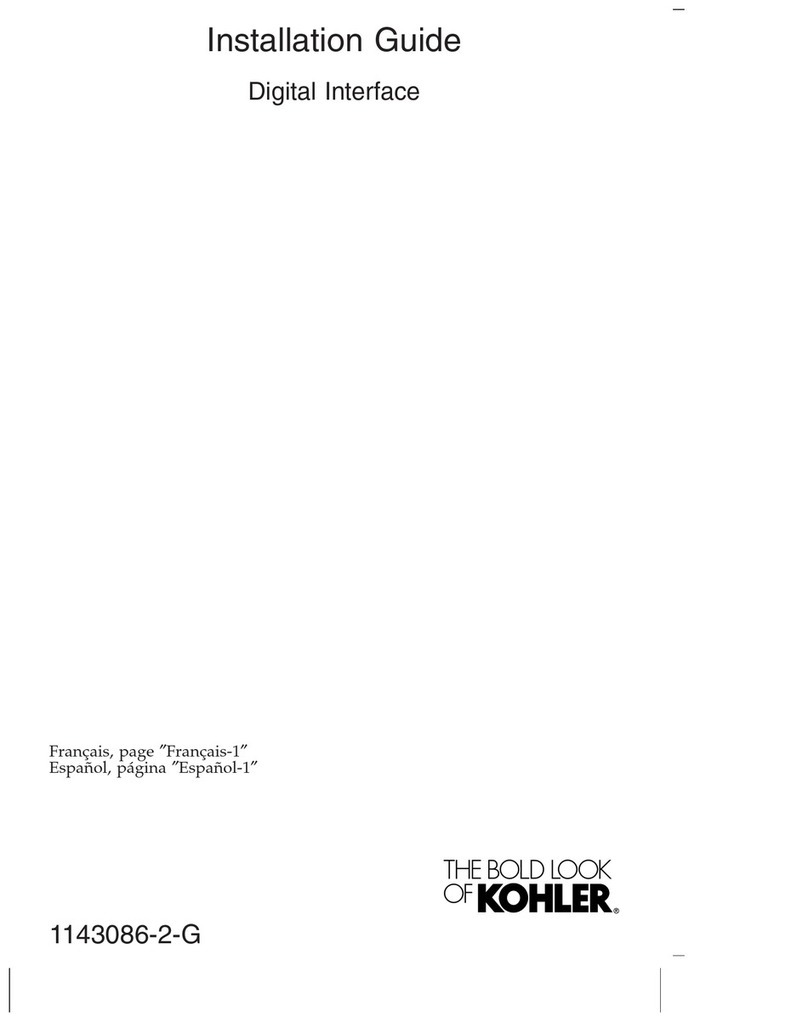 Kohler K-527 installation guide