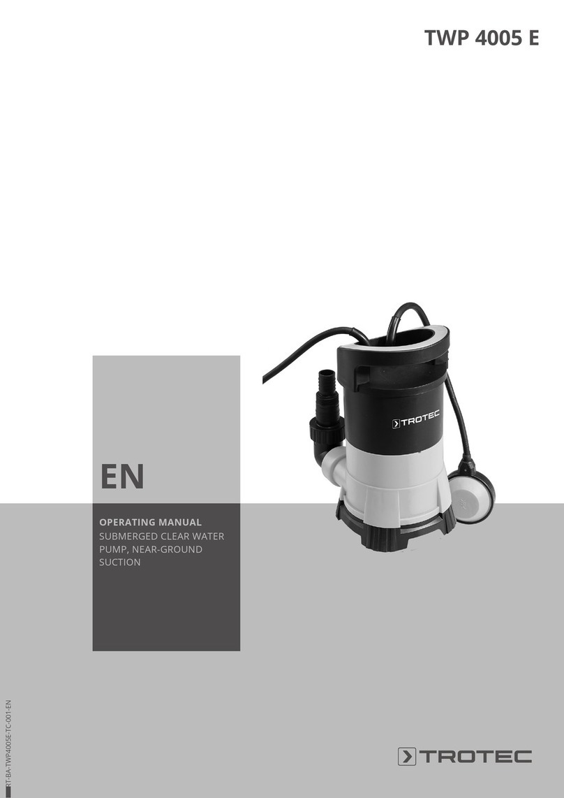 Trotec TWP 4005 E operating manual