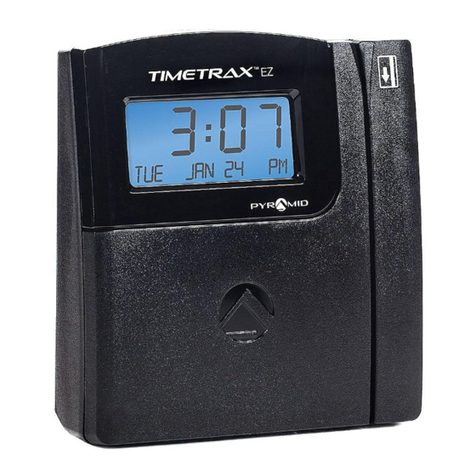 Pyramid TTEZ TIMETRAX EZ User manual